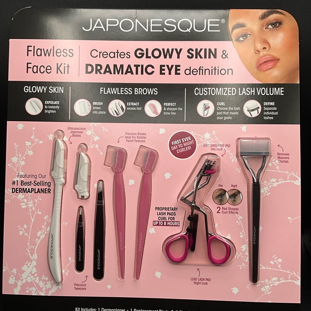 JAPONESQUE Flawless Face Kit - Pink - Picture 3 of 5